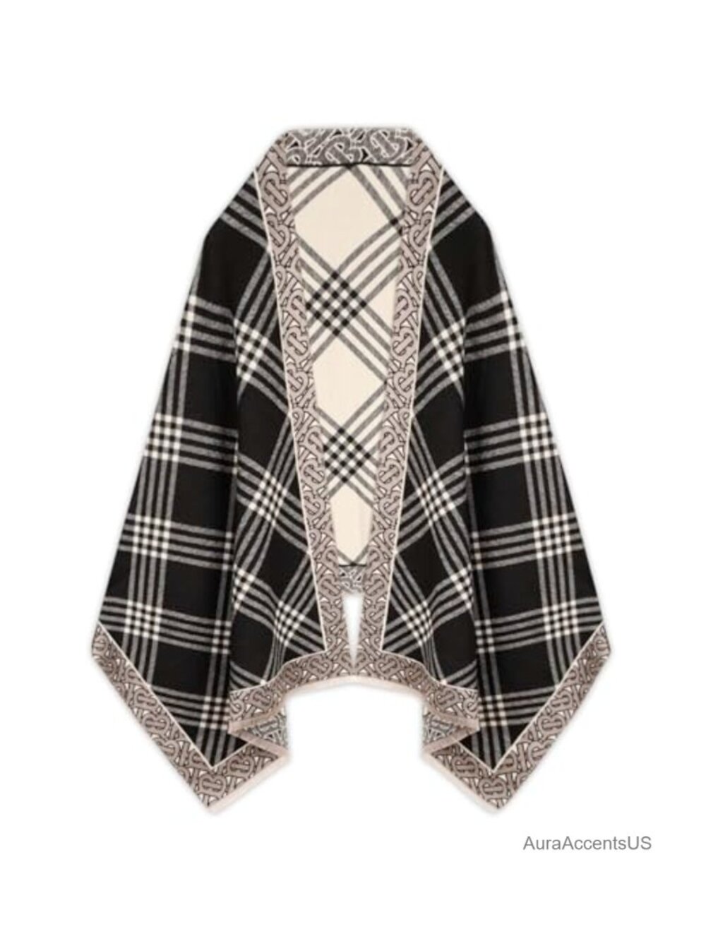 Pashmina Shawl Wrap for Women Cashmere Feel Evening Dressing Poncho Cape